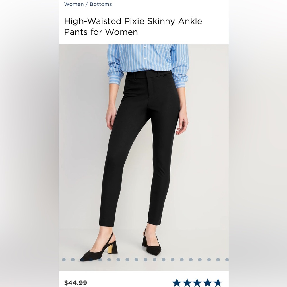 Black Pixie Pants